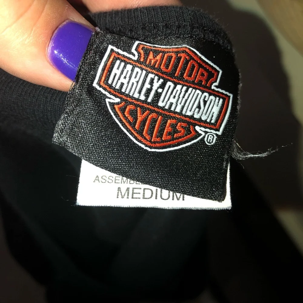 Harley Davidson Sturgis Mesh Arm Pullover - Picture 5 of 5
